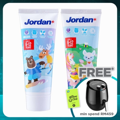 JORDAN Kids Step 2 6-12 Years Toothpaste Grape 75g