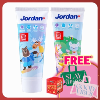 JORDAN Kids Step 2 6-12 Years Toothpaste Grape 75g