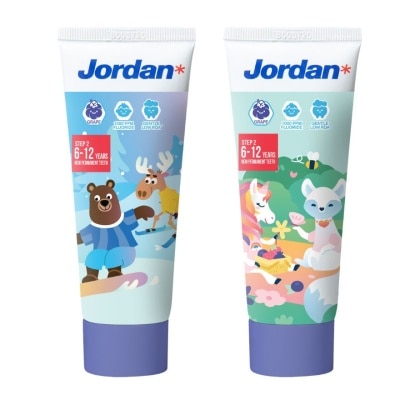 JORDAN - Kids Step 2 6-12 Years Toothpaste Grape 75g