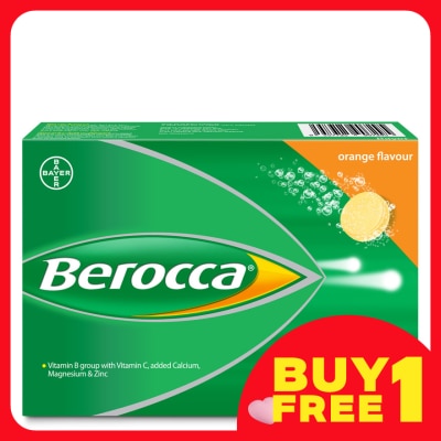 BEROCCA Vitamin B+C Orange 3X15's