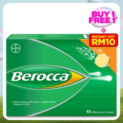 BEROCCA Vitamin B+C Orange 3X15's