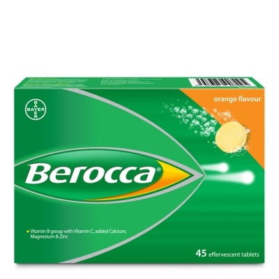 BEROCCA Vitamin B+C Orange 3X15's