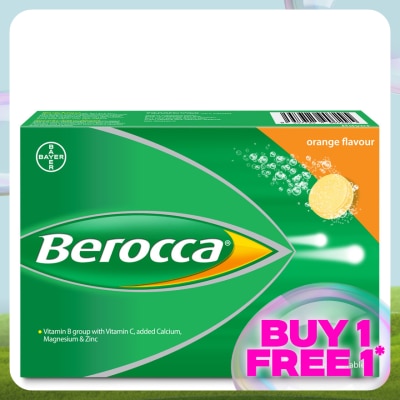 BEROCCA Vitamin B+C Orange 3X15's
