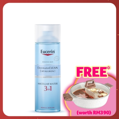 EUCERIN Dermato Clean 3in1 Micellar Cleansing Fluid 200ml