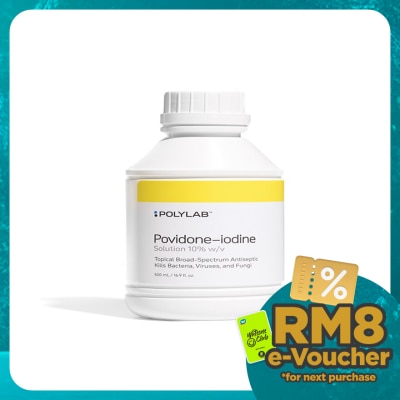 POLYLAB Povidone Iodine Solution 10% 500ml
