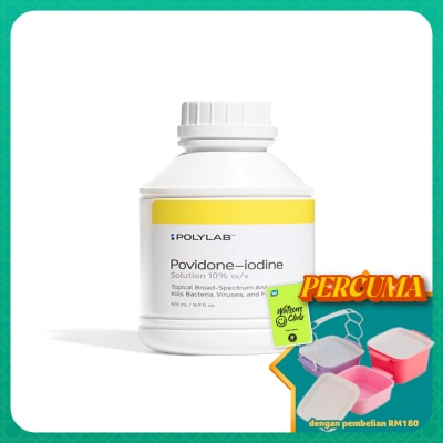 POLYLAB - Povidone Iodine Solution 10% 500ml