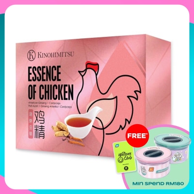 KINOHIMITSU Essence Of Chicken Cordyceps 6X75g