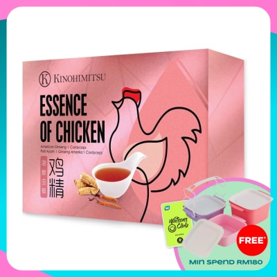 KINOHIMITSU Essence Of Chicken Cordyceps 6X75g