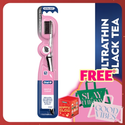 ORAL-B Ultrathin Toothbrush Black Tea 1s
