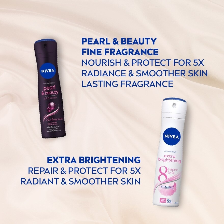 Deodorant Pearl Beauty Spray Twin Pack 2 x 150ml