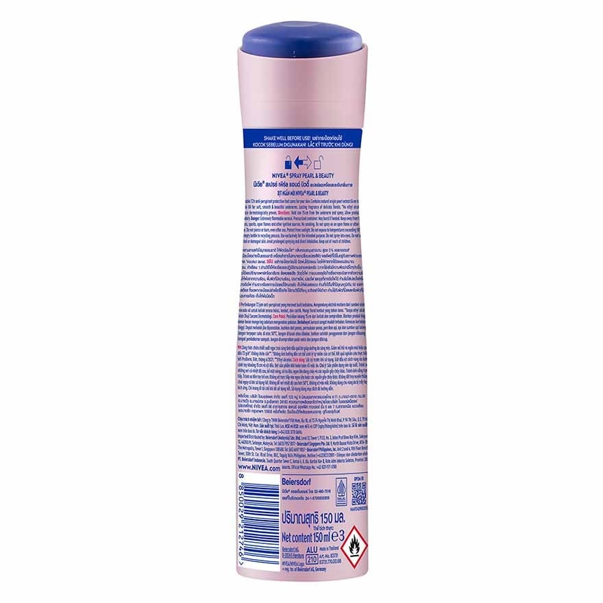 Deodorant Pearl Beauty Spray Twin Pack 2 x 150ml