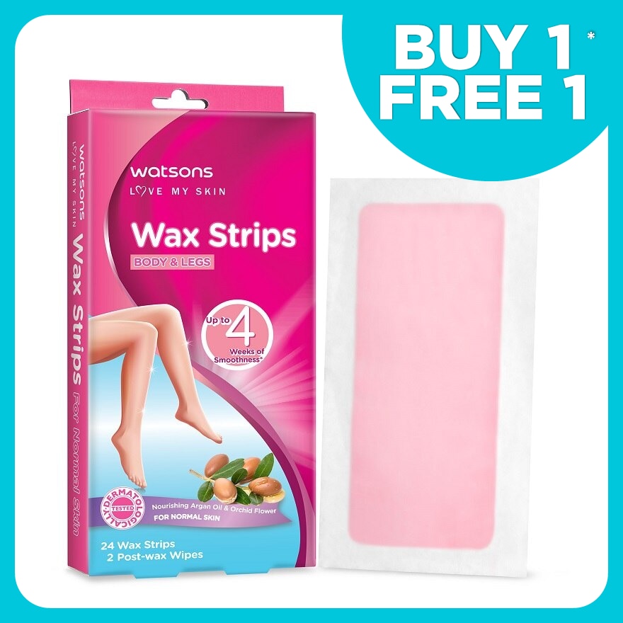 Wax Strips Normal Skin 24s