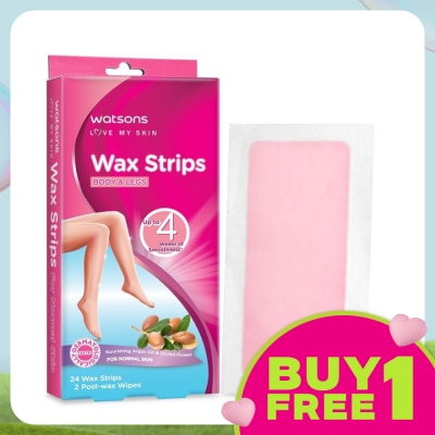 WATSONS Wax Strips Normal Skin 24s