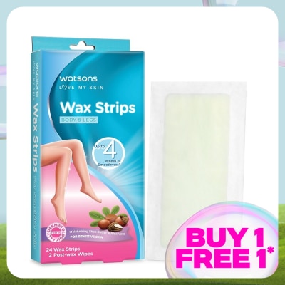 WATSONS Wax Strips Sensitive Skin 24s