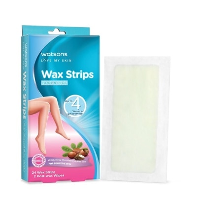 WATSONS Wax Strips Sensitive Skin 24s