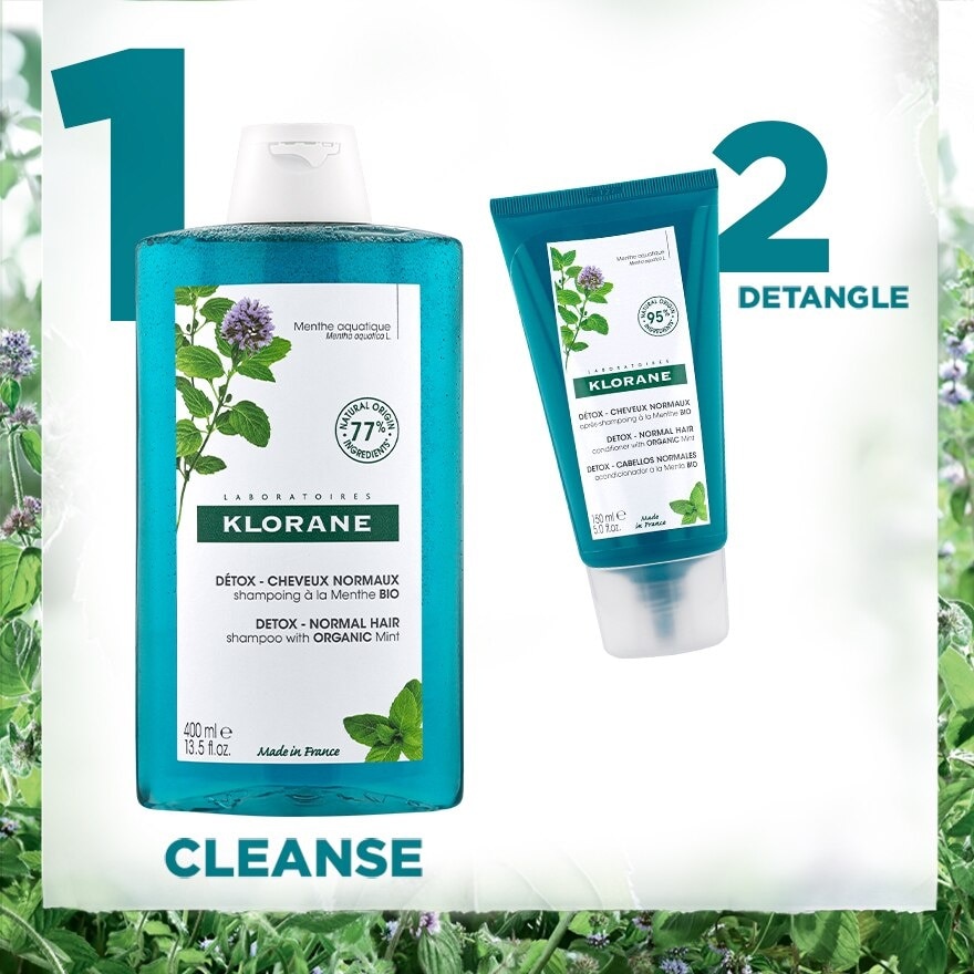 Anti-Pollution Detox Shampoo with Aquatic Mint