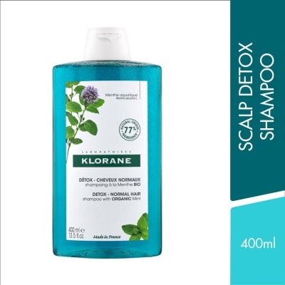 KLORANE Anti-Pollution Detox Shampoo with Aquatic Mint