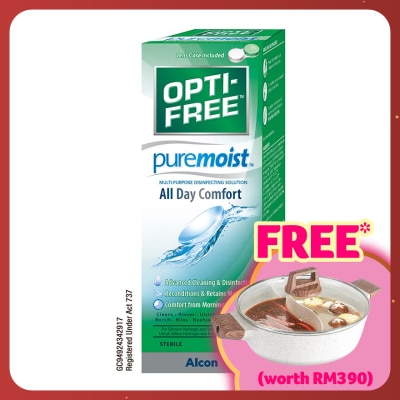 OPTI FREE PUREMOIST Multipurpose Disinfecting Solution 300mL