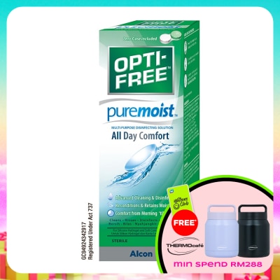 OPTI FREE - PUREMOIST Multipurpose Disinfecting Solution 300mL