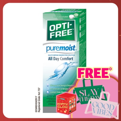 OPTI FREE PUREMOIST Multipurpose Disinfecting Solution 300mL