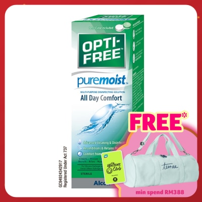 OPTI FREE PUREMOIST Multipurpose Disinfecting Solution 300mL