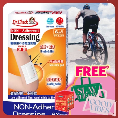 DR.CHECK Non-Adherent Dressing 6's