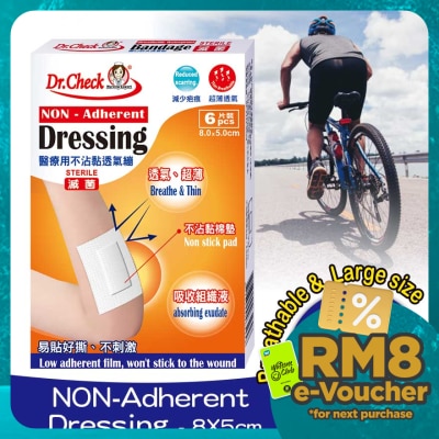 DR.CHECK Non-Adherent Dressing 6's