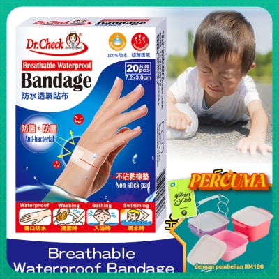 DR.CHECK - Breath Waterproof Bandage 20's