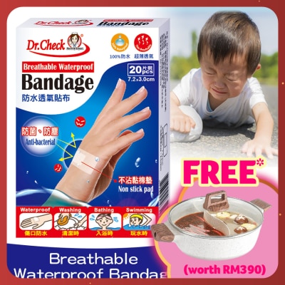 DR.CHECK Breath Waterproof Bandage 20's