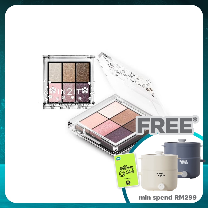 Nude 6 Eye Colour Palette Ritzy ESN01