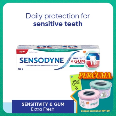 SENSODYNE Sensitive & Gum Extra Fresh Toothpaste 100g