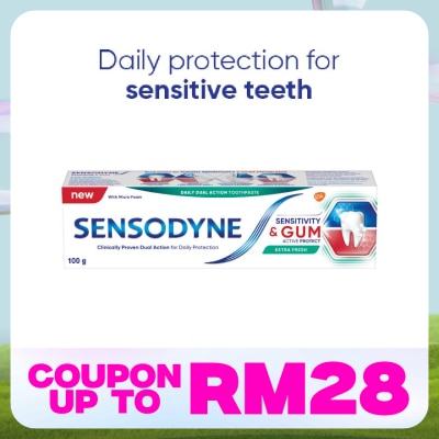 SENSODYNE Sensitive & Gum Extra Fresh Toothpaste 100g