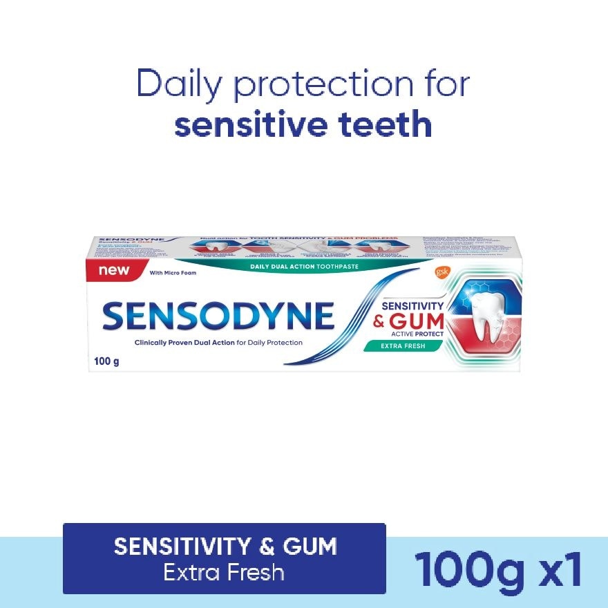 Sensitive & Gum Extra Fresh Toothpaste 100g