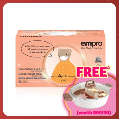 EMPRO Aerofit Copper Oxide Face Mask For Kids 50's
