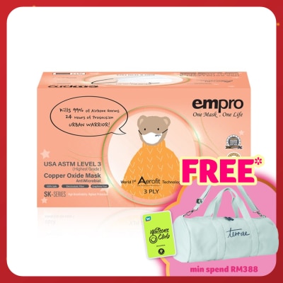 EMPRO Aerofit Copper Oxide Face Mask For Kids 50's