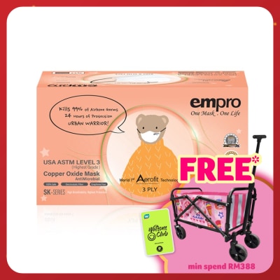 EMPRO Aerofit Copper Oxide Face Mask For Kids 50's