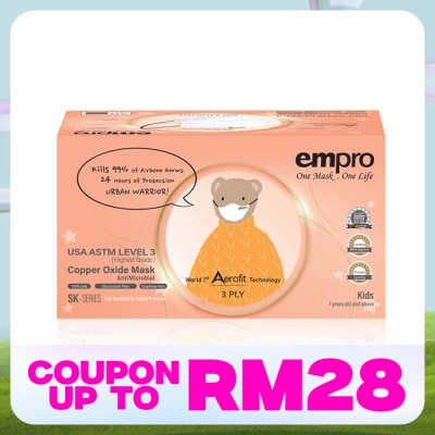 EMPRO Aerofit Copper Oxide Face Mask For Kids 50's