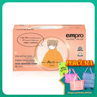 EMPRO Aerofit Copper Oxide Face Mask For Kids 50's