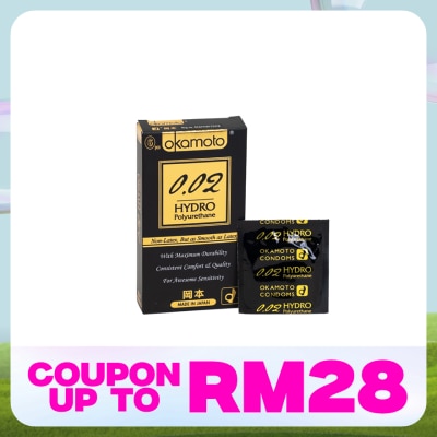 OKAMOTO 0.02 Hydro Polyurethane 6's