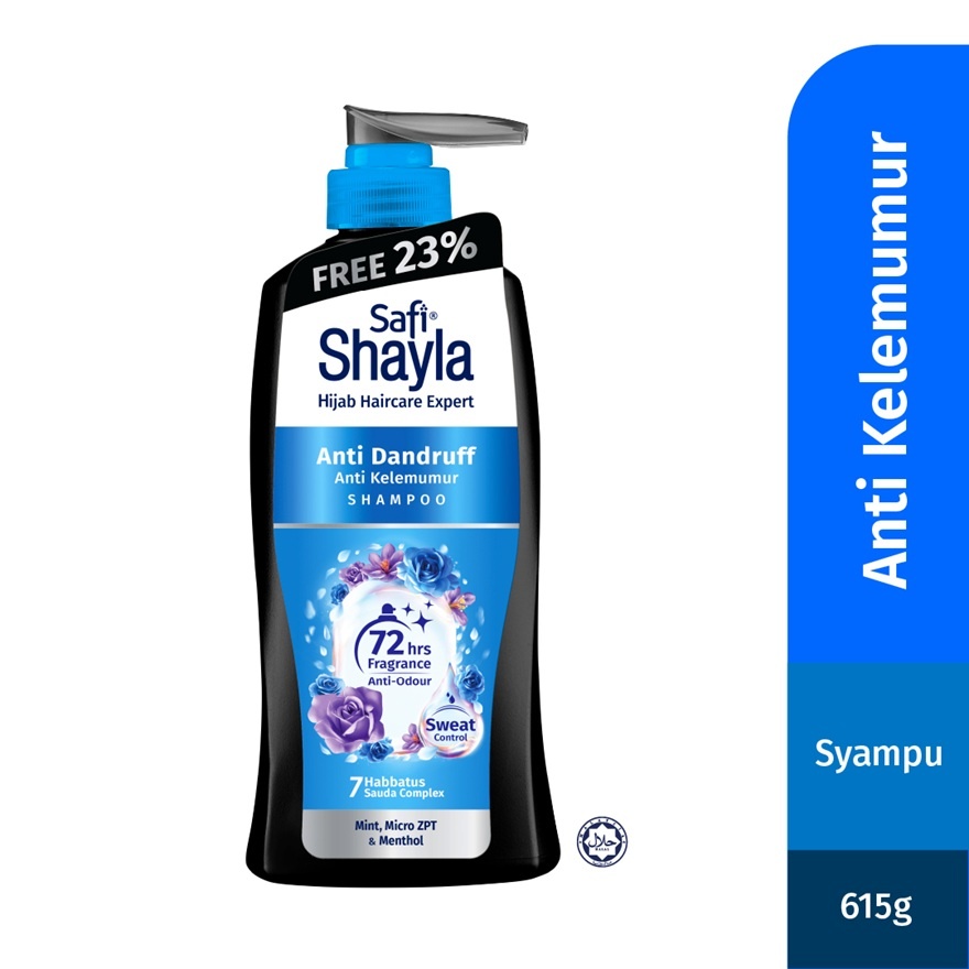 Shayla Shampu Anti Kelemumur 615g image