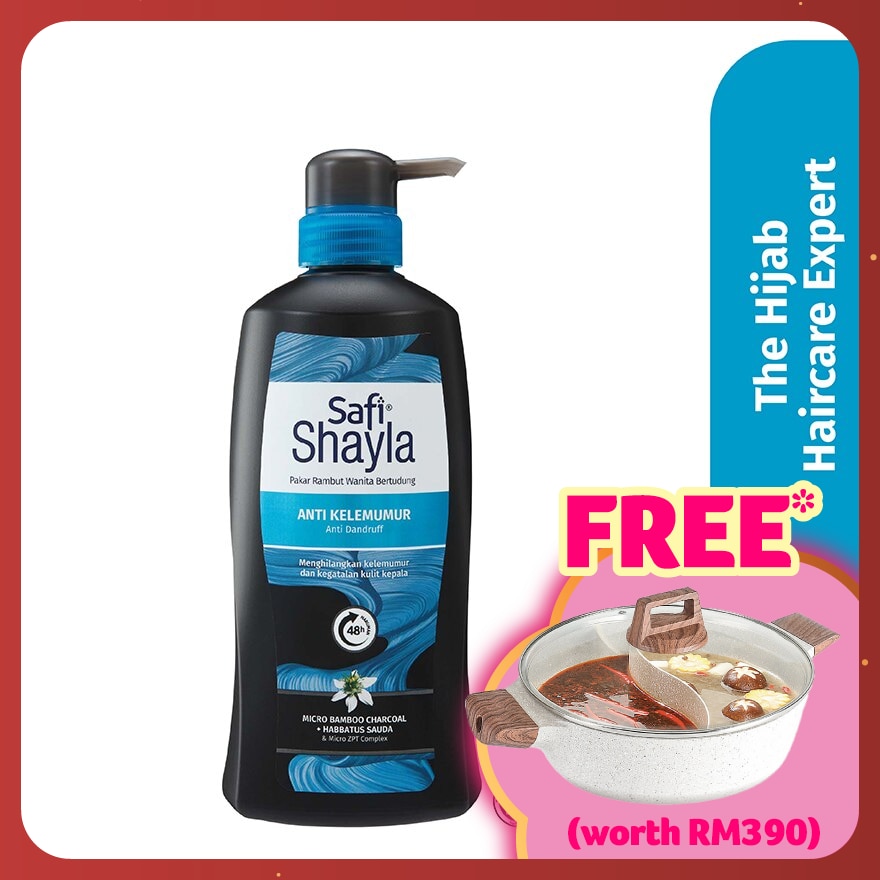 Shayla Shampu Anti Kelemumur 520g