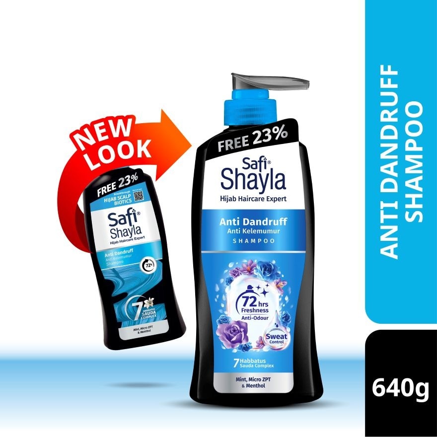 Shayla Shampu Anti Kelemumur 520g