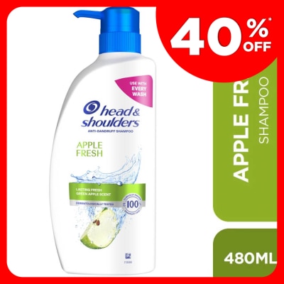 HEAD&SHOULDERS Apple Fresh Shampoo 480ml