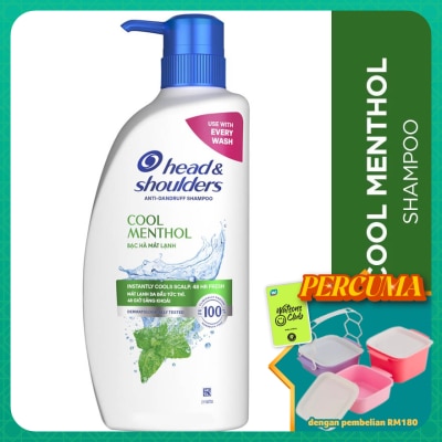 HEAD&SHOULDERS - Cool Menthol Shampoo 480ml