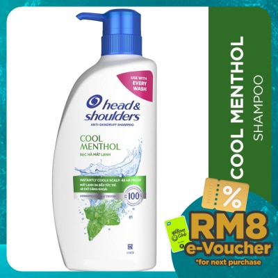HEAD&SHOULDERS Cool Menthol Shampoo 480ml