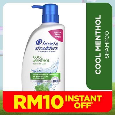 HEAD&SHOULDERS Cool Menthol Shampoo 480ml