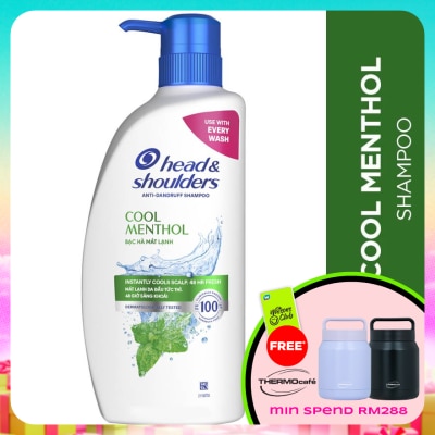 HEAD&SHOULDERS - Cool Menthol Shampoo 480ml