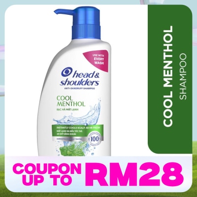 HEAD&SHOULDERS Cool Menthol Shampoo 480ml
