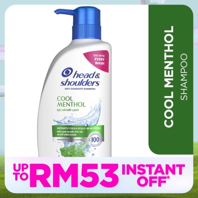 HEAD&SHOULDERS Cool Menthol Shampoo 480ml