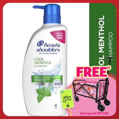 HEAD&SHOULDERS Cool Menthol Shampoo 480ml